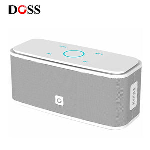 DOSS Portable Wireless Bluetooth Speaker SoundBox Touch Control Stereo Sound Box Bass Subwoofer Loudspeaker AUX for Computer