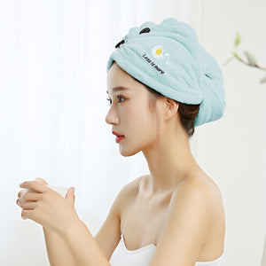 Women Microfiber Towel Hair Towel Bath Towels for Adults Home Terry Towels Bathroom Serviette De Douche Turban for Drying Hair
