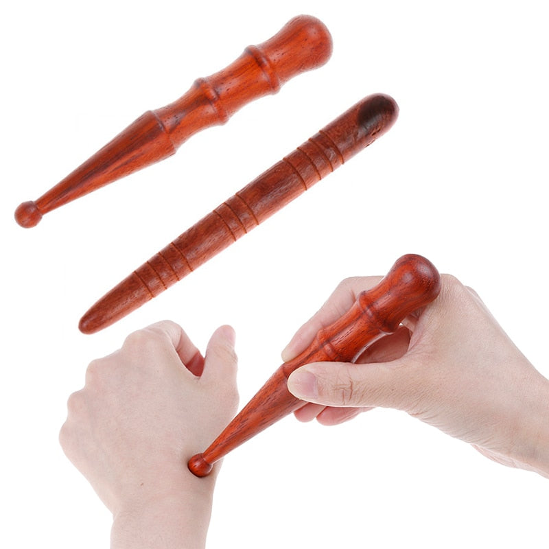 1pcs Long Wooden Spa Muscle Roller Stick Cellulite Blaster Deep Tissue Fascia Trigger Point Release Self Foot Body Massage Tools