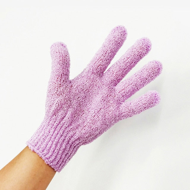 best quality Bath For Peeling Exfoliating Mitt Glove Scrub Gloves Resistance Body Massage Sponge Wash Skin Moisturizing SPA Foam