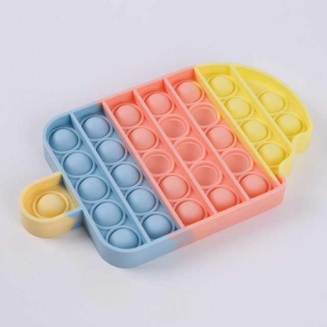 New Fidget Toys Antistress Toys Push Bubble Silicone