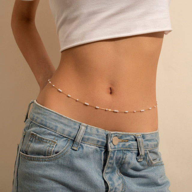 Vintage Aesthetic Belly Chain