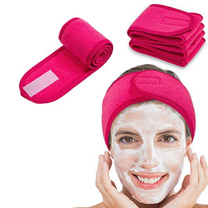 Towel Head Band Spa Face Wash Makeup Sweat Head Wrap Non-slip Stretchable Washable Headband Hair band for Sports Hairbands