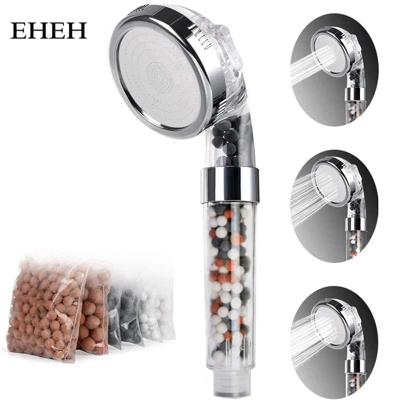 EHEH New Arrival 3 Modes SPA Shower Head High Pressure Saving Water Sh – DM  Luxury LLC
