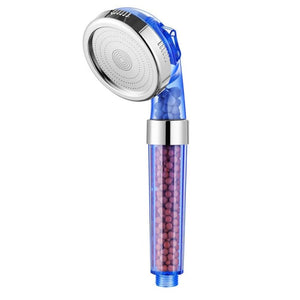 EHEH New Arrival 3 Modes SPA Shower Head High Pressure Saving Water Shower Nozzle Premium Bathroom Water Filter 4 Types